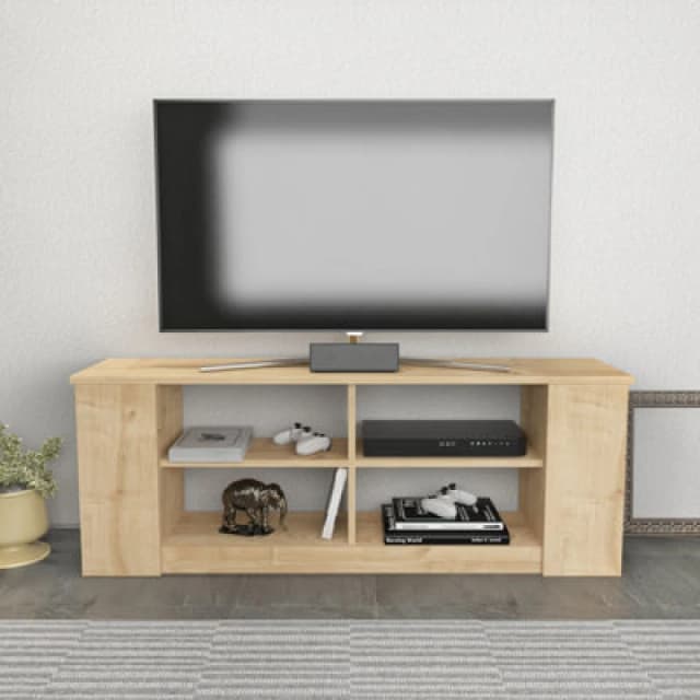 Decorotika Space TV Stand TV Unit For Tvs Up To 55" Sapphire Oak