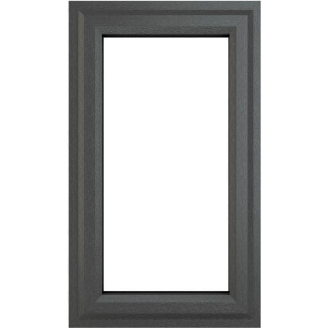 Crystal Triple Glazed Window Grey/White Lh 610 X 1040Mm Clear 4GRYWHTG6101040