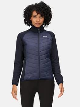 Regatta Clumber II Hybrid Quilted Jacket - Navy, Size 12, Women