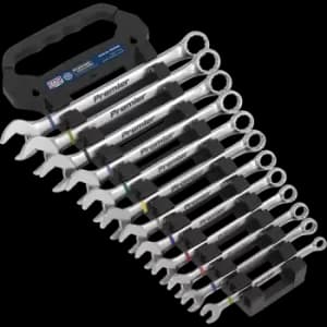 Sealey Premier 12 Piece Anti Slip Combination Spanner Set