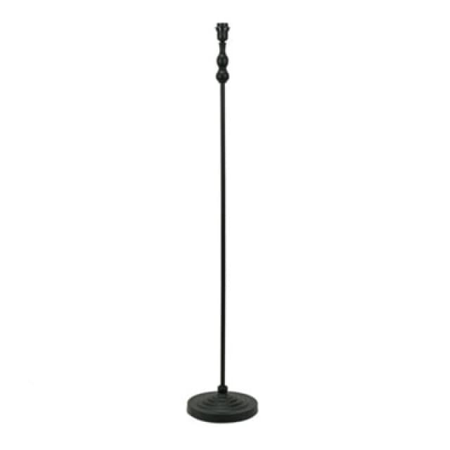 ValueLights Maggie Metal Candlestick Slim Floor Lamp Base Black