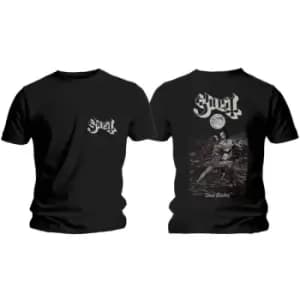 Ghost - Dance Macabre Cover & Logo Unisex XX-Large T-Shirt - Black