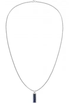 Gents THJ Semi Precious On Metal Necklace 2790542