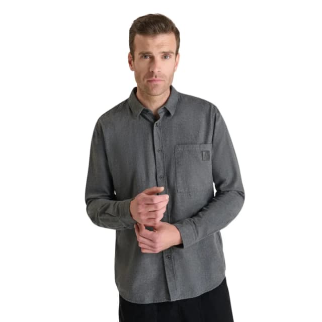Le Temps des cerises Shirt Le Temps des cerises Gastel Gris Male S