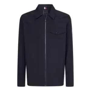 Tommy Hilfiger Nylon Shirt Jacket - Blue
