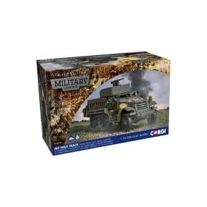 White M3A1 Half Track 'DARING' D Company 1st Battalion 31st August 1944 1:50 Corgi Military Legends Model