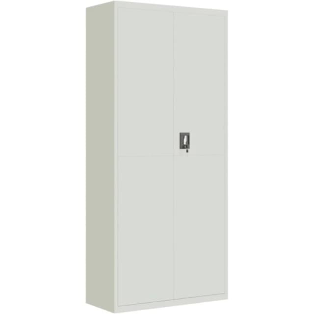 VIDAXL File Cabinet Light Grey 90x40x200cm Steel Vidaxl 8720845889838