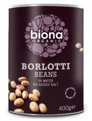 Biona Organic Borlotti Beans 400g
