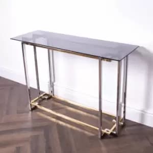 Native Home & Lifestyle Native H&L Bullion Gold Console Table