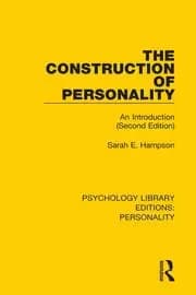 The Construction of Personality An Introduction (Second Edition)