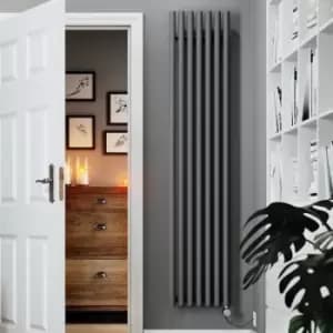 Rolo Room E Vertical Single Panel Electric Radiator Grey 1800 x 370mm - Terma