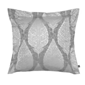 Prestigious Textiles Treasure Leaf Cushion Cover (50cm x 50cm) (Chrome)