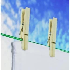 SupaHome Wooden Clothes Peg Pack of 36