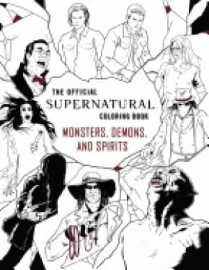 official supernatural coloring book monsters demons and spirits