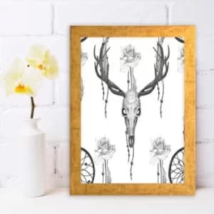 AC304552832 Multicolor Decorative Framed MDF Painting