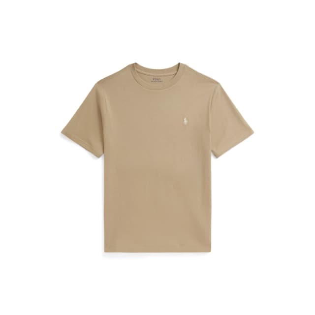 Polo Ralph Lauren Boys' Regular Fit Short Sleeve T-Shirt Classic Khaki male 18-20Y/XL