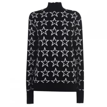 Linea Woolcash Turtle Neck Jumper - Star