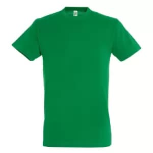 SOLS Mens Regent Short Sleeve T-Shirt (L) (Kelly Green)
