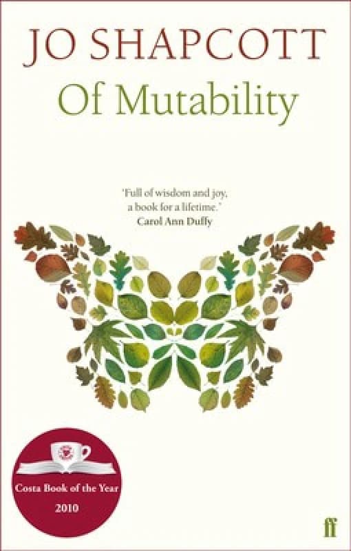 Of Mutability by Jo Shapcott Paperback