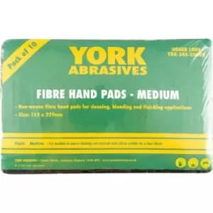 Non-woven Hand Pads Medium - Black (Pk-10)