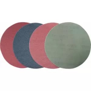 ProNet PN8MIX Hook & Loop Sanding Disc, 200mm (8") Diameter, Mixed Grit - Pack o