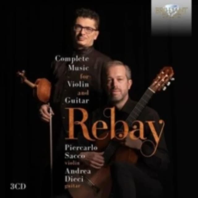 Rebay: Complete Music for Violin and Guitar CD / Box Set