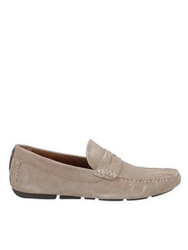 Dune London Dune London Men 'Bradlay' Suede Slip-On Shoes in Light Sand Size: 11 Light Sand 11 Male 5059549812983