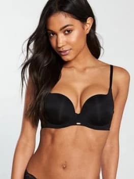Gossard Boost Sweetheart Plunge Bra - Black, Size 32, Women