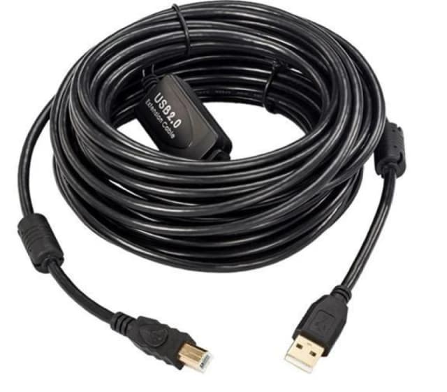 Microconnect USBAB5B-ACTIVE USB cable USB 2.0 5m USB A USB B Black