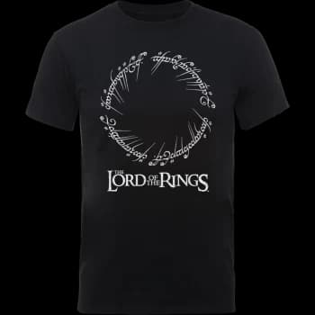 The Lord Of The Rings Mens T-Shirt in Black - L