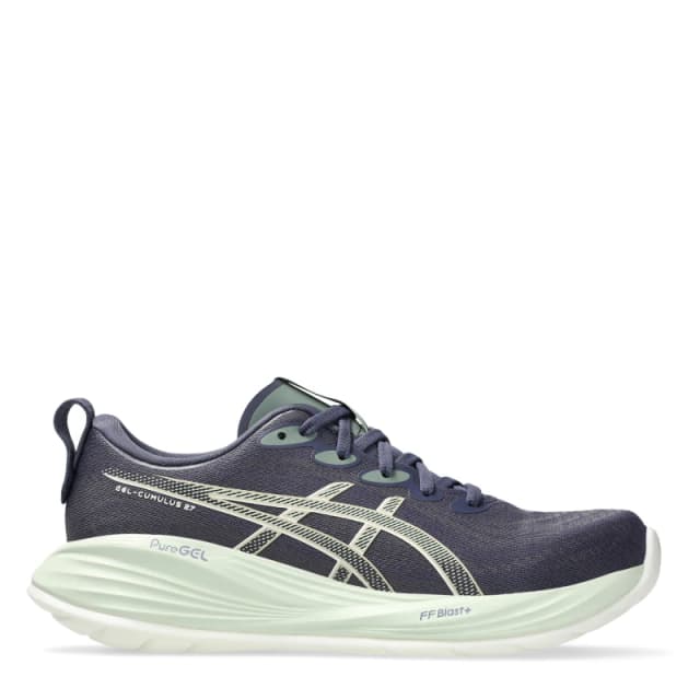 Asics Gel-Cumulus 27 Road Running Shoes Womens Indigo Fog female 6 (39.5)