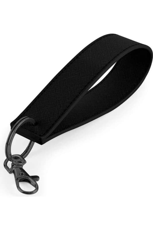 Bagbase Boutique Wristlet Keyring in Black Unisex One Size