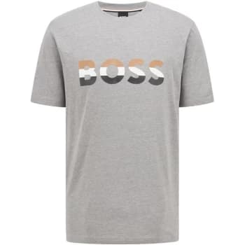 Boss Tiburt 272 T Shirt - Silver