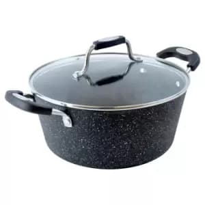 Scoville Neverstick 24cm Stock Pot Black