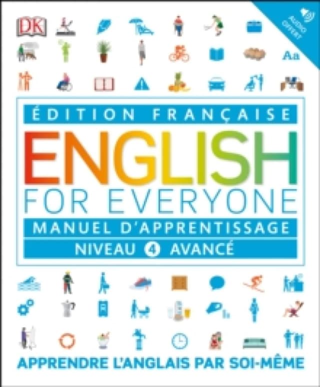 English for Everyone Course Book Level 4 Advanced : French language edition Paperback / softback
