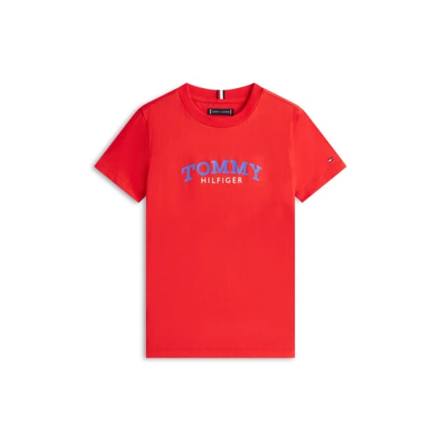 Tommy Hilfiger Kids Mono T-Shirt Rapid Red male 10Y