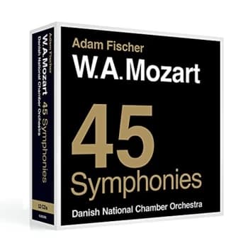 Danish National Chamber Orchestra - W.A. Mozart: 45 Symphonies CD
