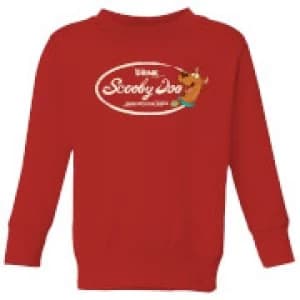 Scooby Doo Cola Kids Sweatshirt - Red - 11-12 Years