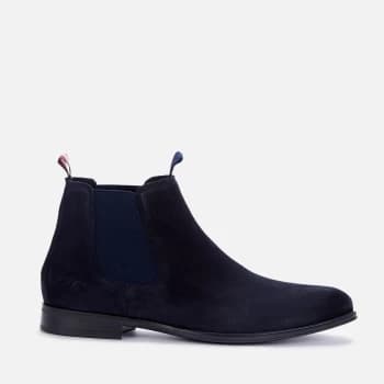 Tommy Hilfiger Mens Casual Suede Chelsea Boots - Desert Sky - UK 10.5