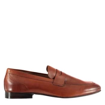 H By Hudson H Bolton Saddle Loafers - Tan