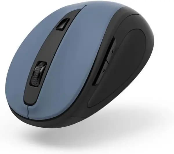 Hama MW-400 V2 Optical 6-Button Wireless Mouse, Ergonomic 1600 Dpi Blue HAM-479761