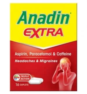 Anadin Extra Caplets 16 Tablets