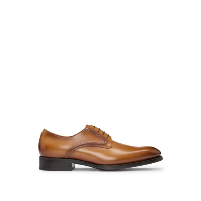 Boss Mens Derby Shoes Medium Brown male 7 (41)