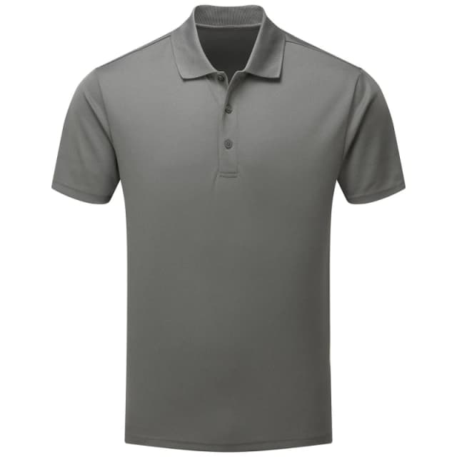 Premier Premier Men Polo Shirt in Dark Grey Size: Small Dark Grey S Male 5059958844926