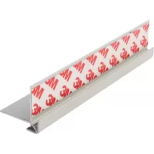 AluSplash 610mm Corner Profile External Aluminium in Silver