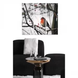 MDF3909627 Multicolor Decorative MDF Painting (3 Pieces)