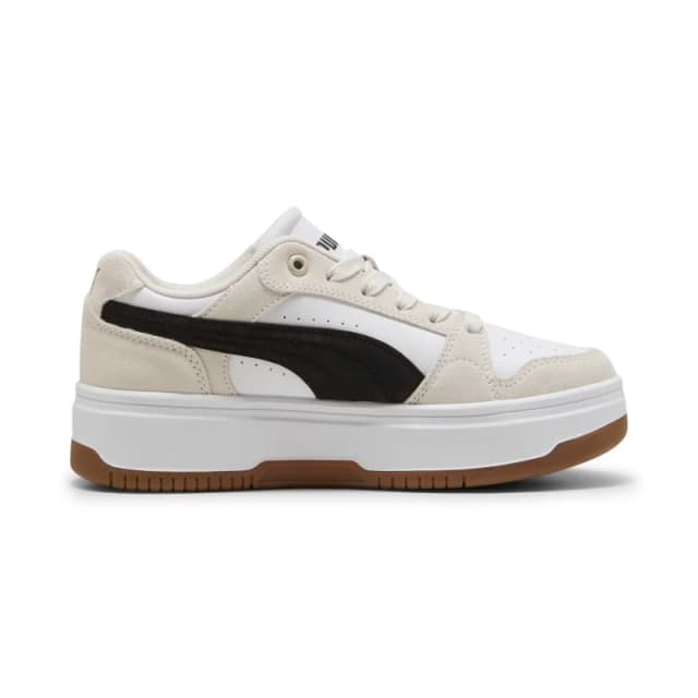 Puma Rebound Low Suede Trainers white/black Women 36 (3.5);42 (8);41 (7);40 (6.5);39 (5.5 to 6);38 (5);37 (4)