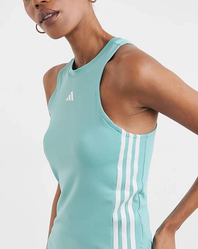 Adidas adidas Train Essentials 3 Stripe Tank Mint Female 2X 24/26 ID02005