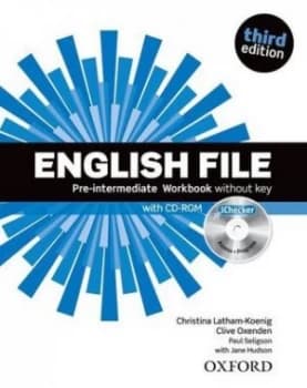English File third edition Pre-intermediate Workbook with iChecker without key by