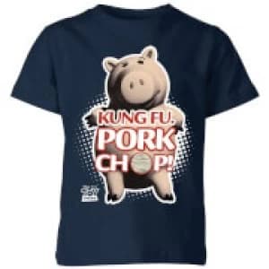 Toy Story Kung Fu Pork Chop Kids T-Shirt - Navy - 11-12 Years
